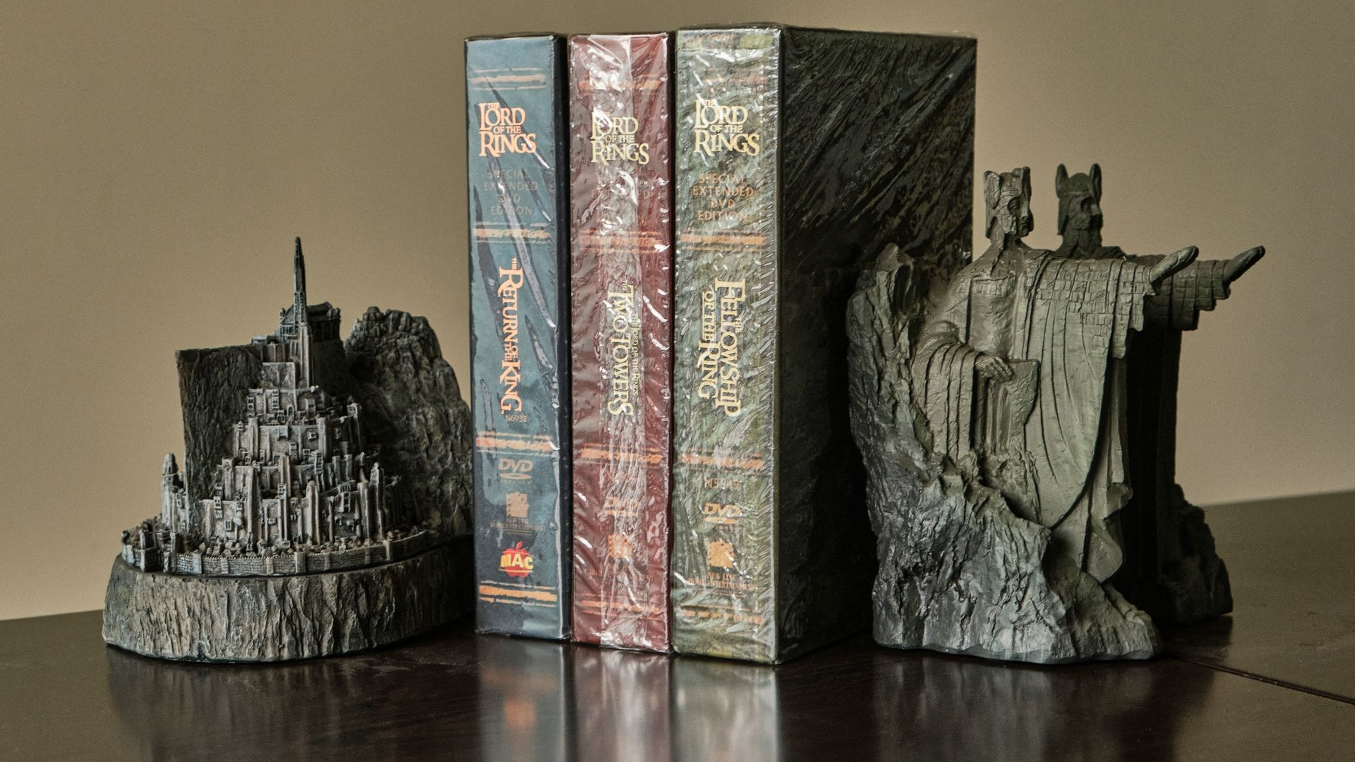 a couple of books sitting on top of a table