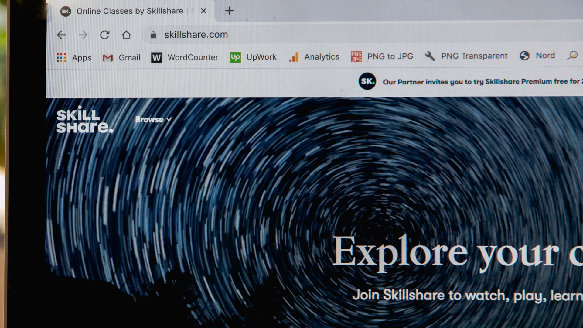 a computer screen with a web page on it