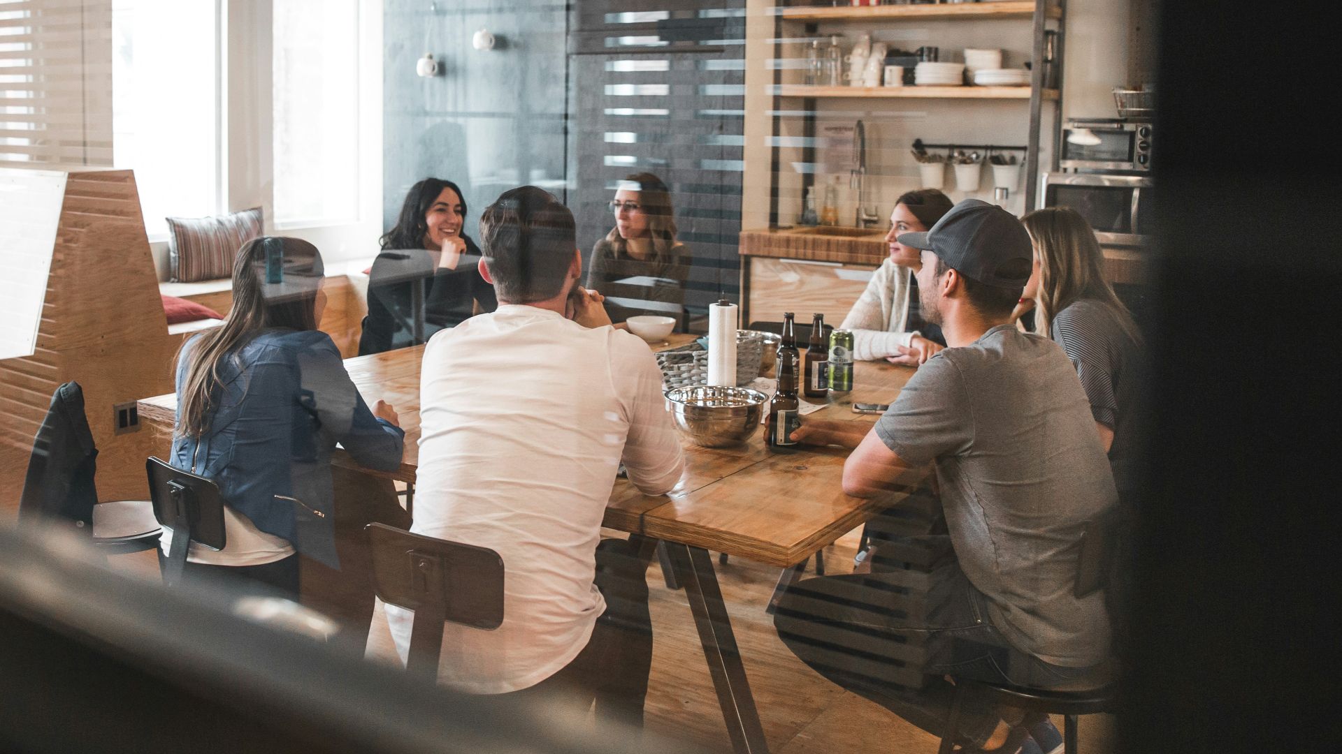 people sitting on chair