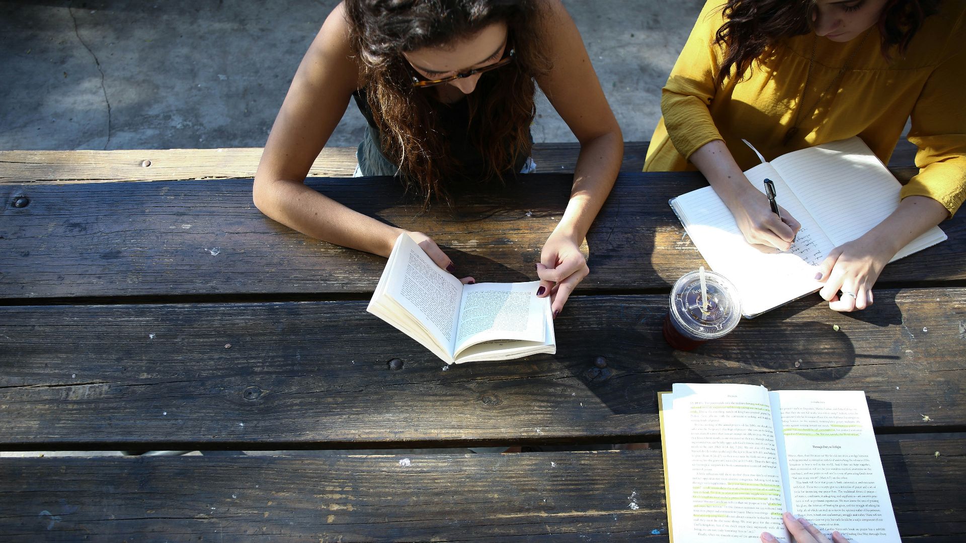 woman reading book while sitting on chair