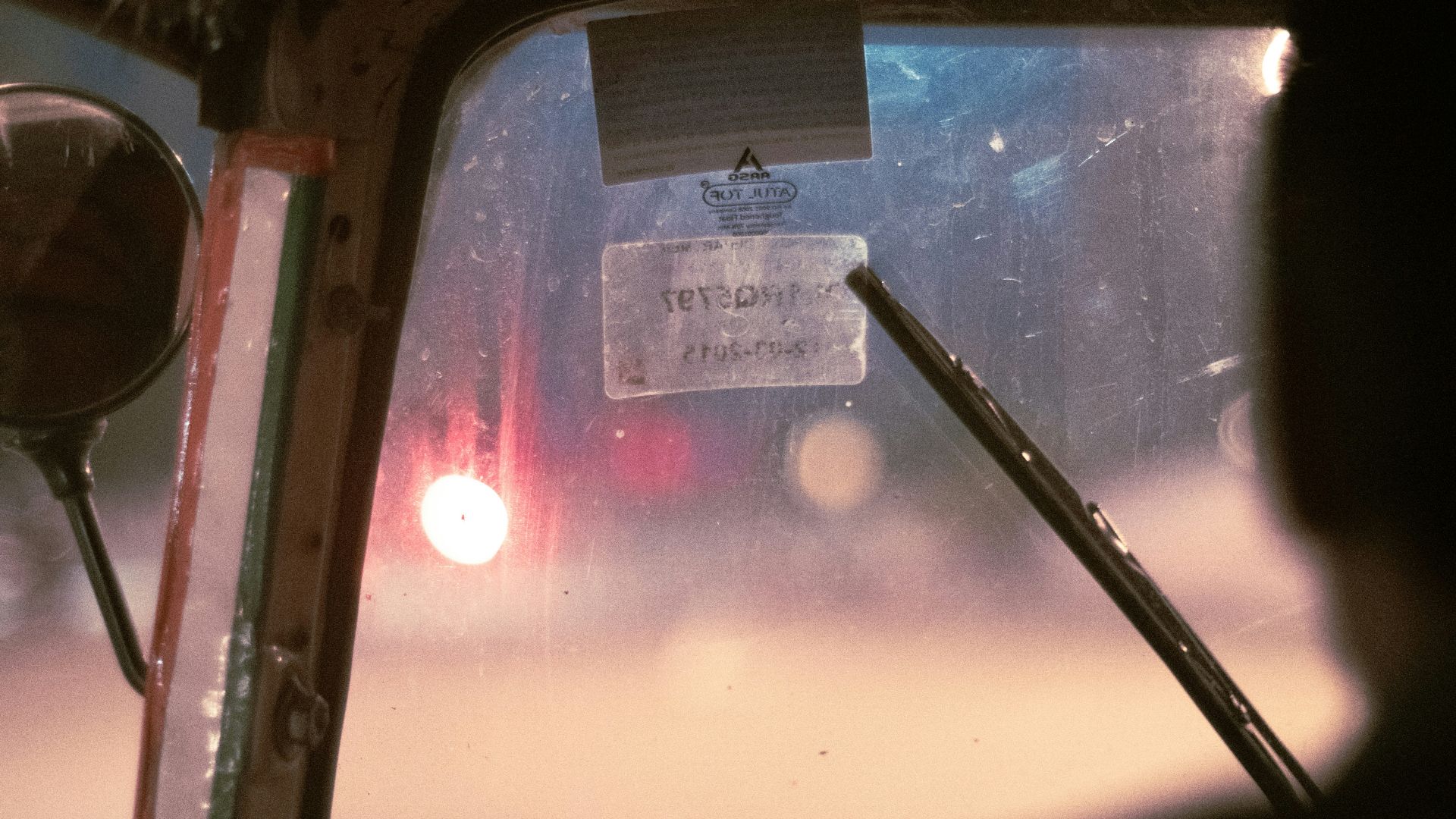 a close-up of a light