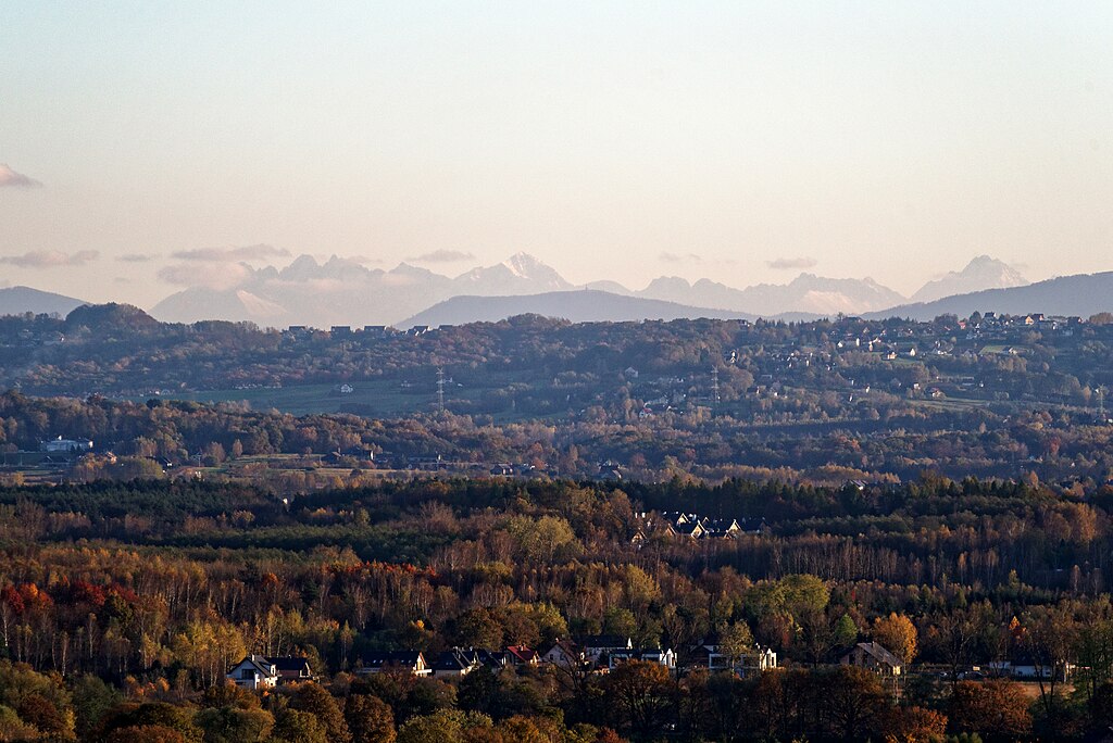 1024Px-Widok Na Tatry Spod Lasu Wolskiego W Krakowie, 20201031 1532 4783