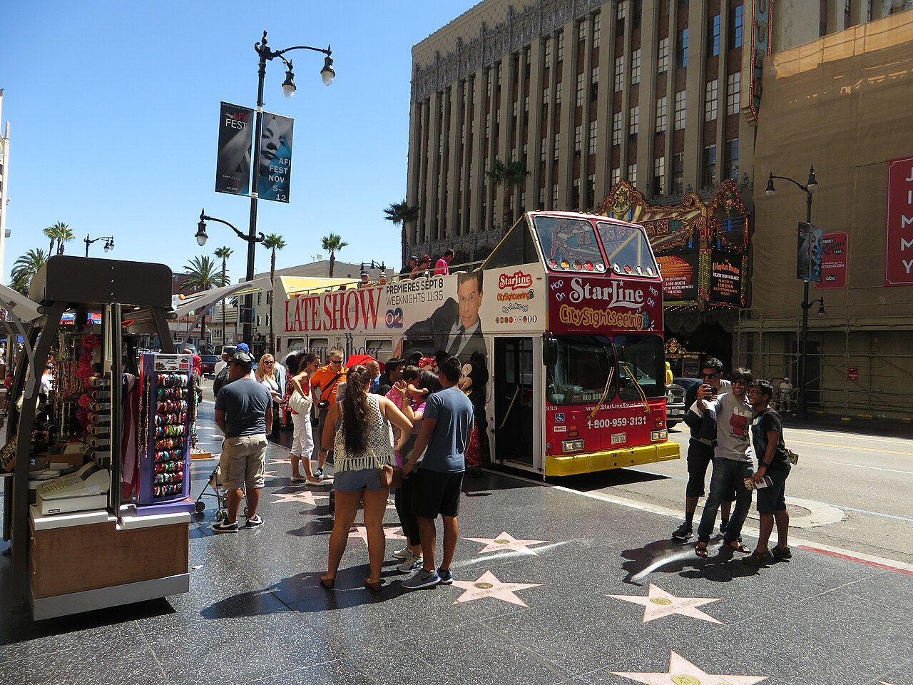 Hollywood Walk Of Fame, Hollywood, California