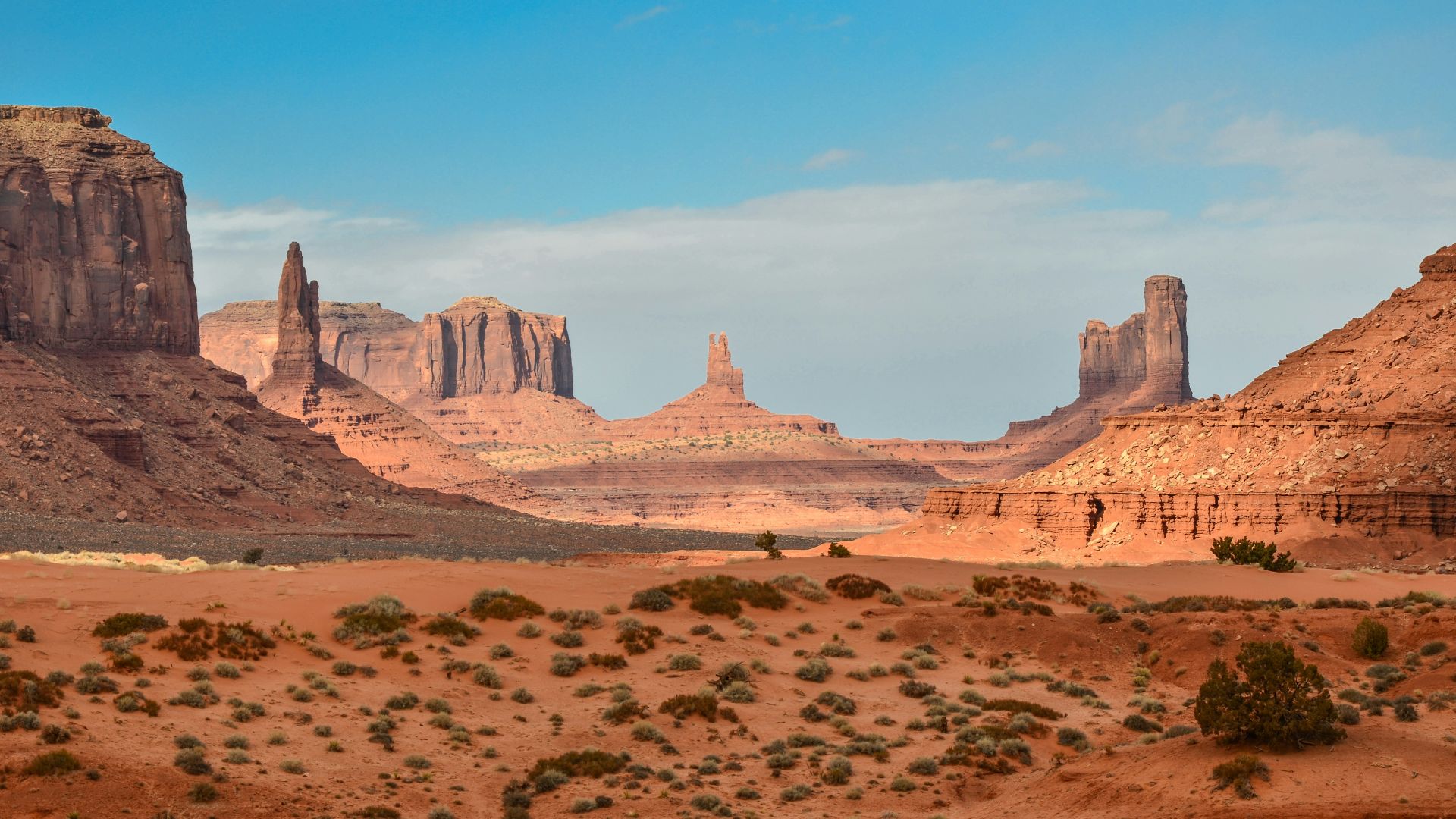 landscape photography of rock formation