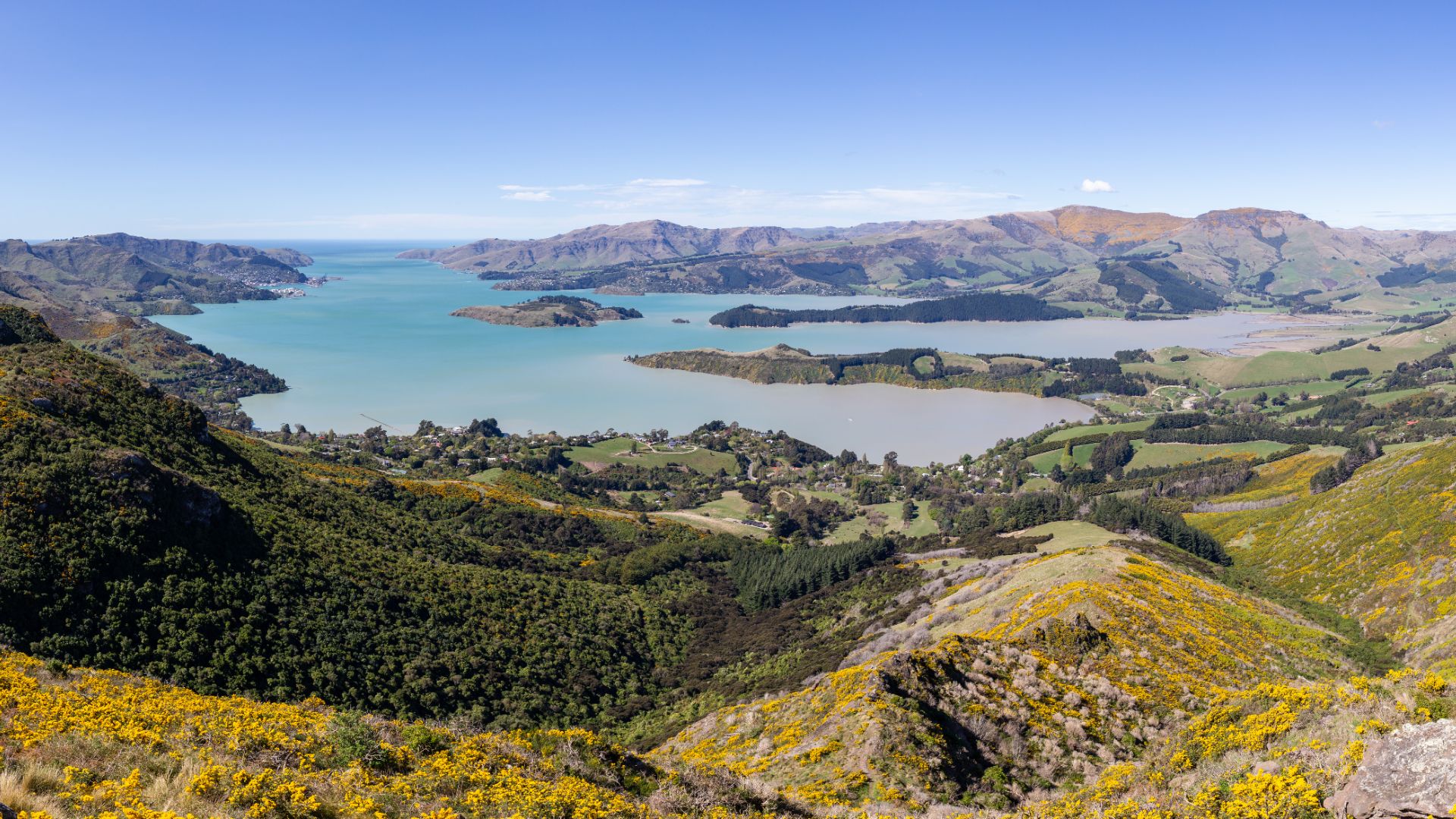 File:Lyttelton Harbour (Whakaraupō) from Mt Ada, Canterbury, New Zealand.jpg