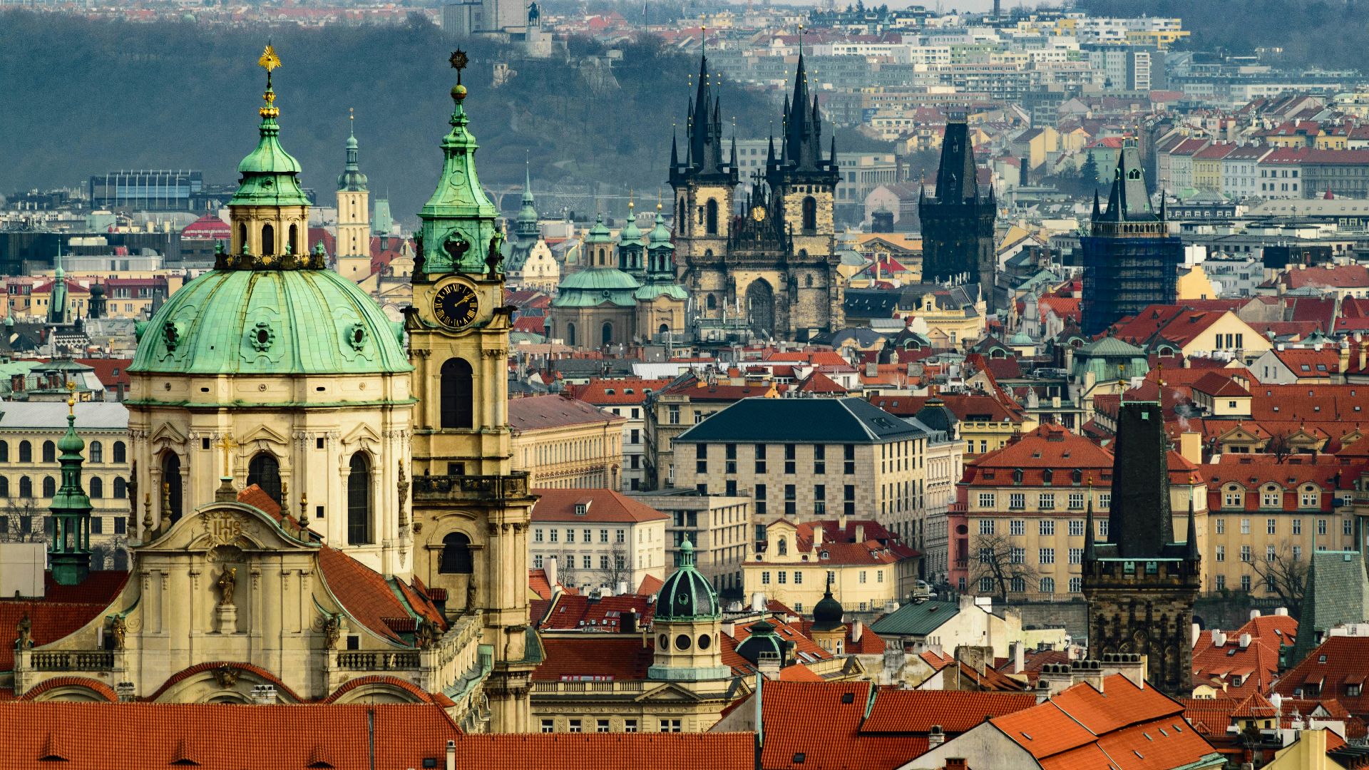 multicolored city skyline at daytime