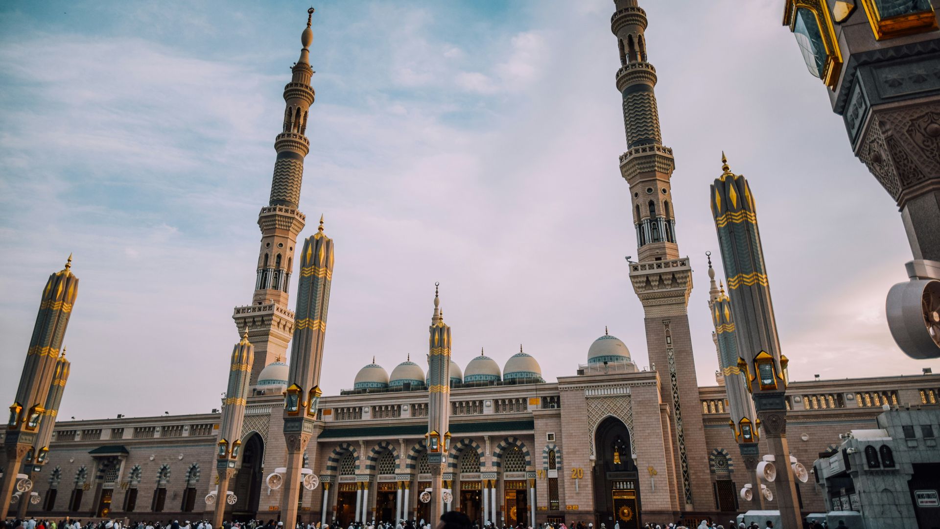 white and yellow painted castle