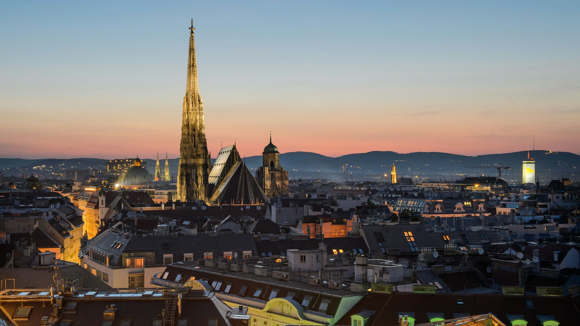 aerial photography of city buildings