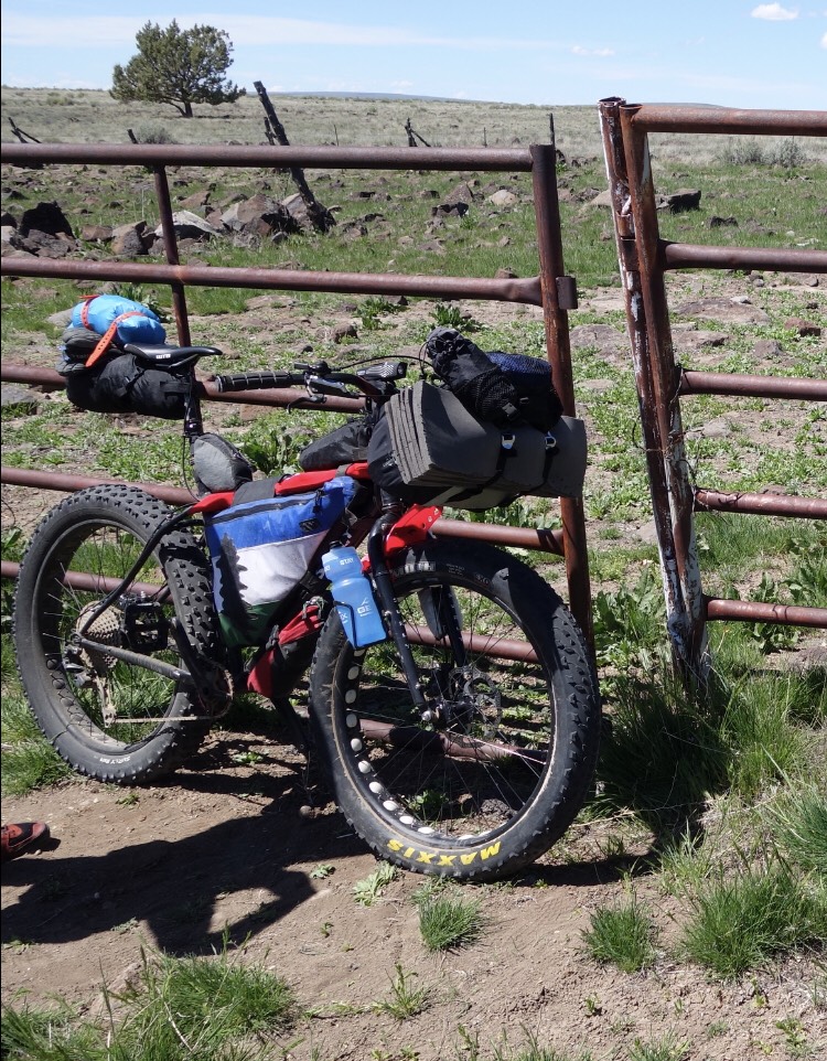 File:Bikepacking on a fatbike in Eastern Oregon.jpg