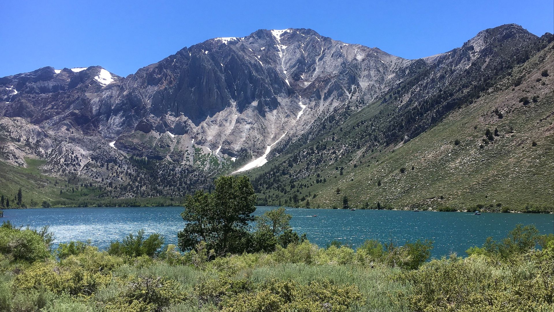 File:Convict Lake & Mt Morrison, 2019.jpg