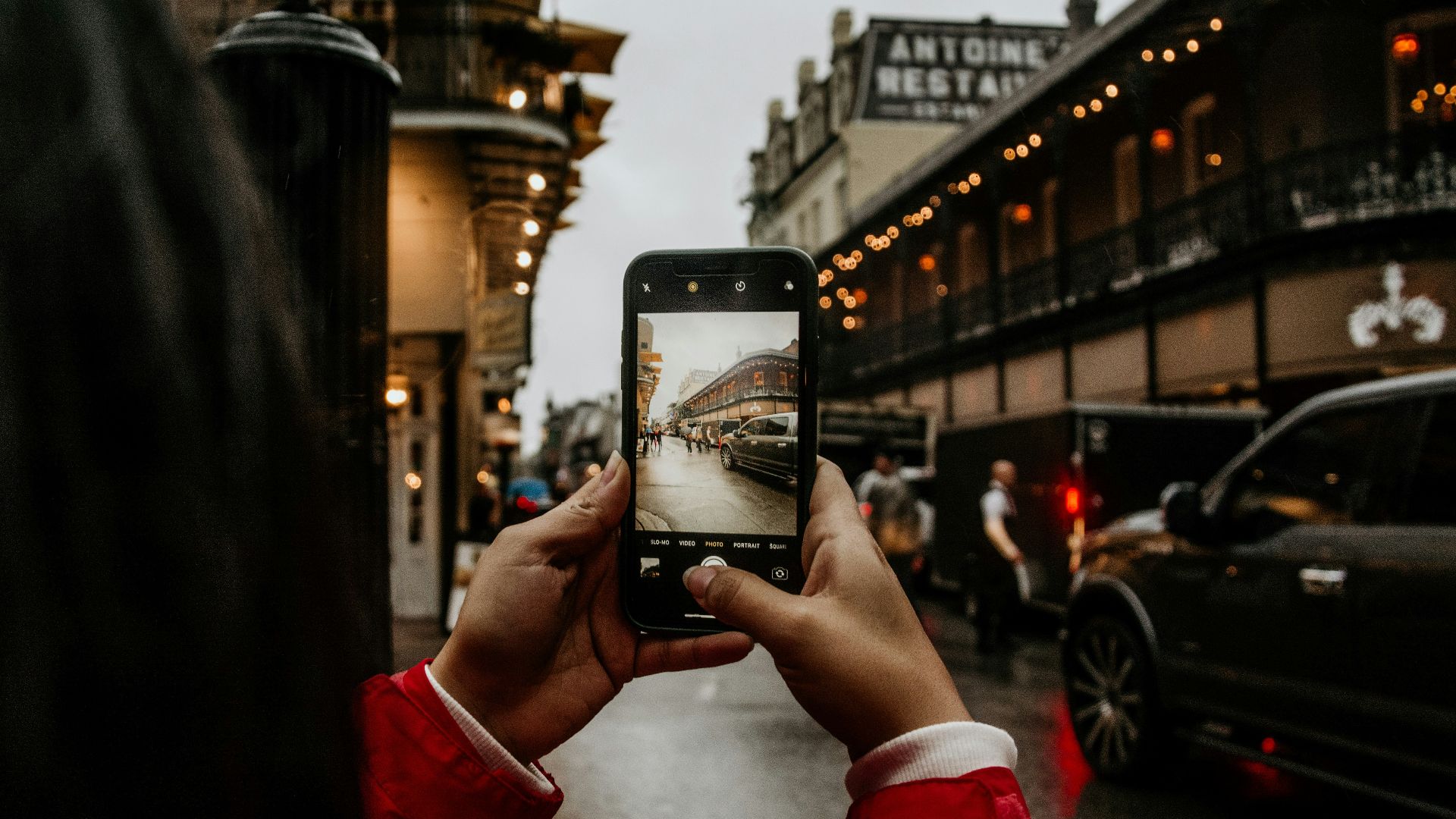 person holding smartphone