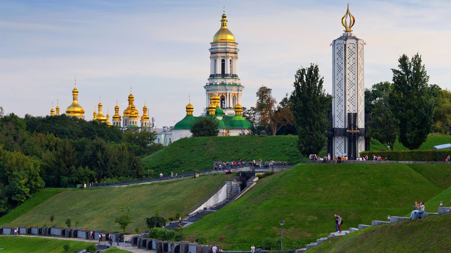 people walking near mosque