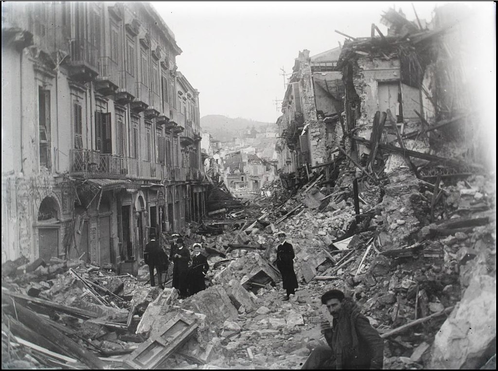 Richard Ellis 2730, Messina Earthquake 1908