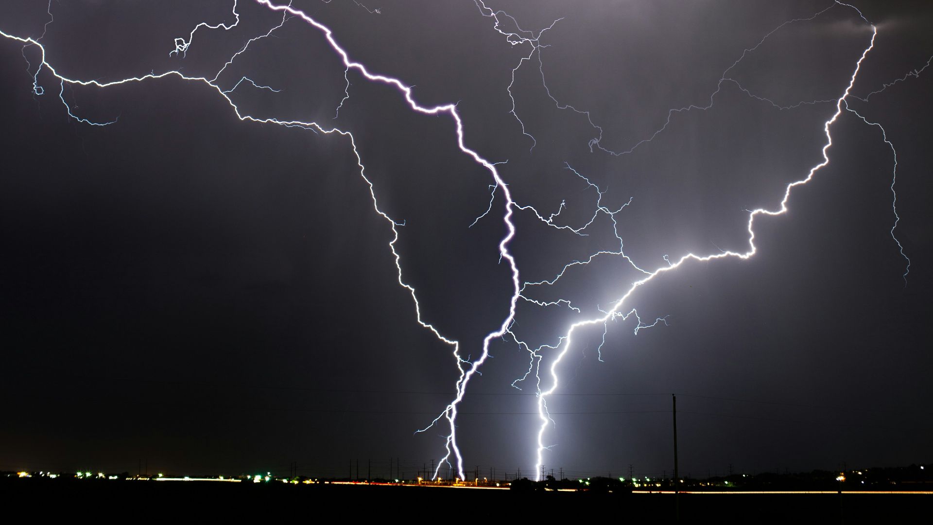 selective photography of white thunder