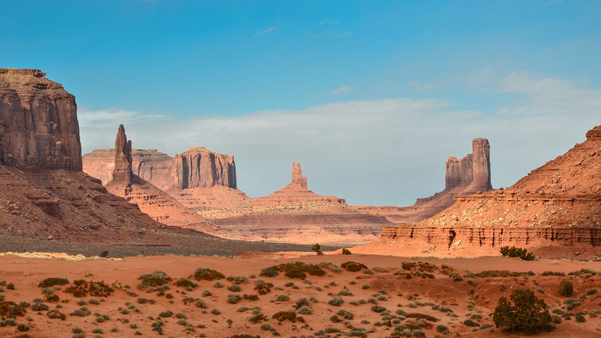 landscape photography of rock formation