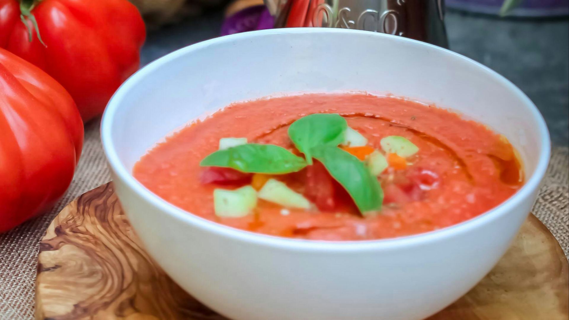 orange sauce in bowl