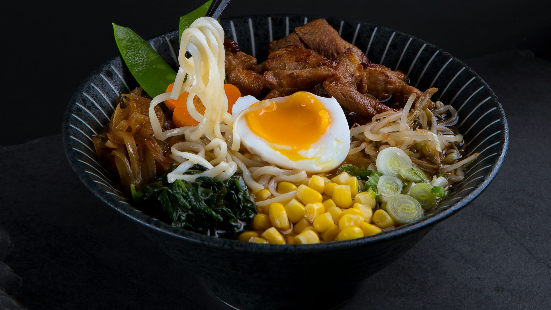 Ramen dish