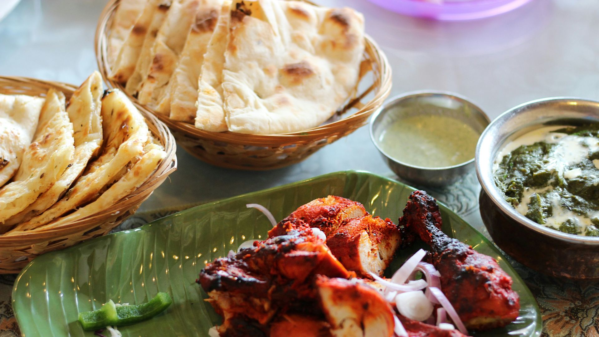 cooked food on white ceramic plate