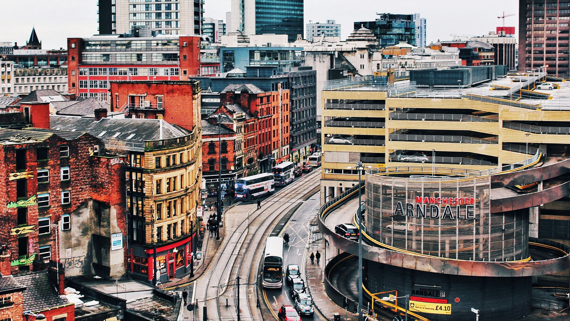 aerial photography of concrete buildings at daytime