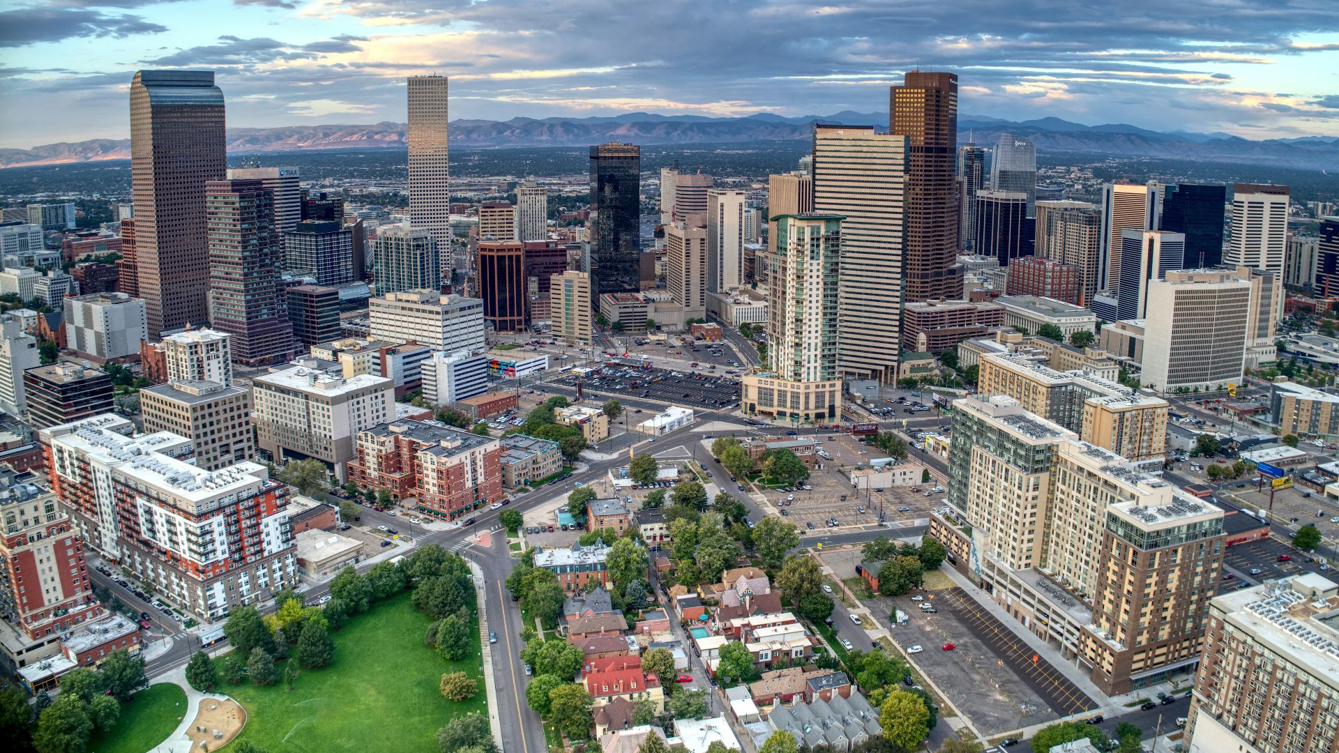 aerial view of city buildings during daytime