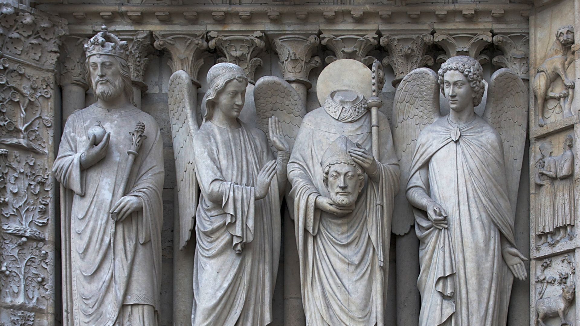 File:Emperor and Saint Denis Notre Dame Paris.jpg