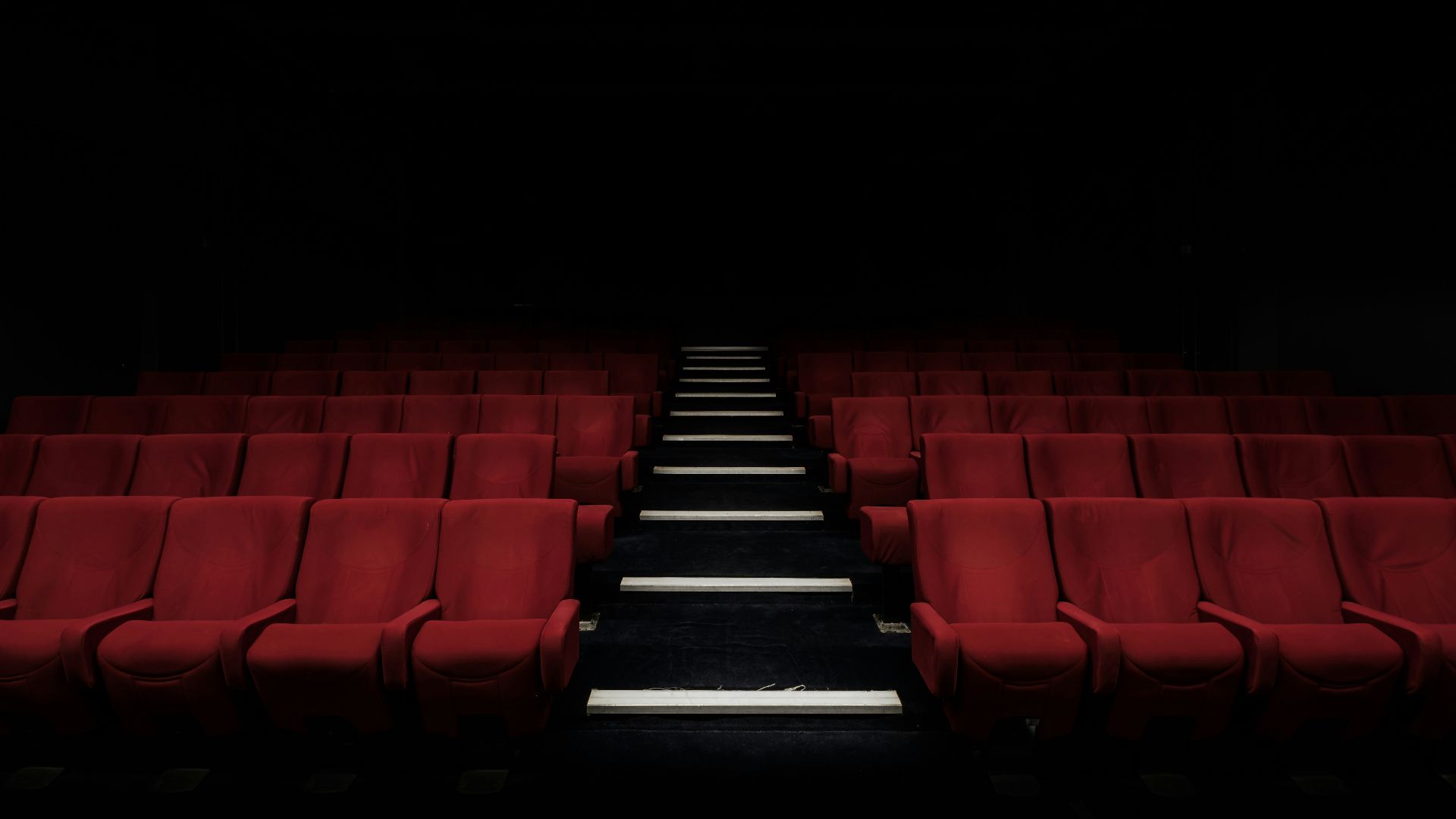 red cinema chair