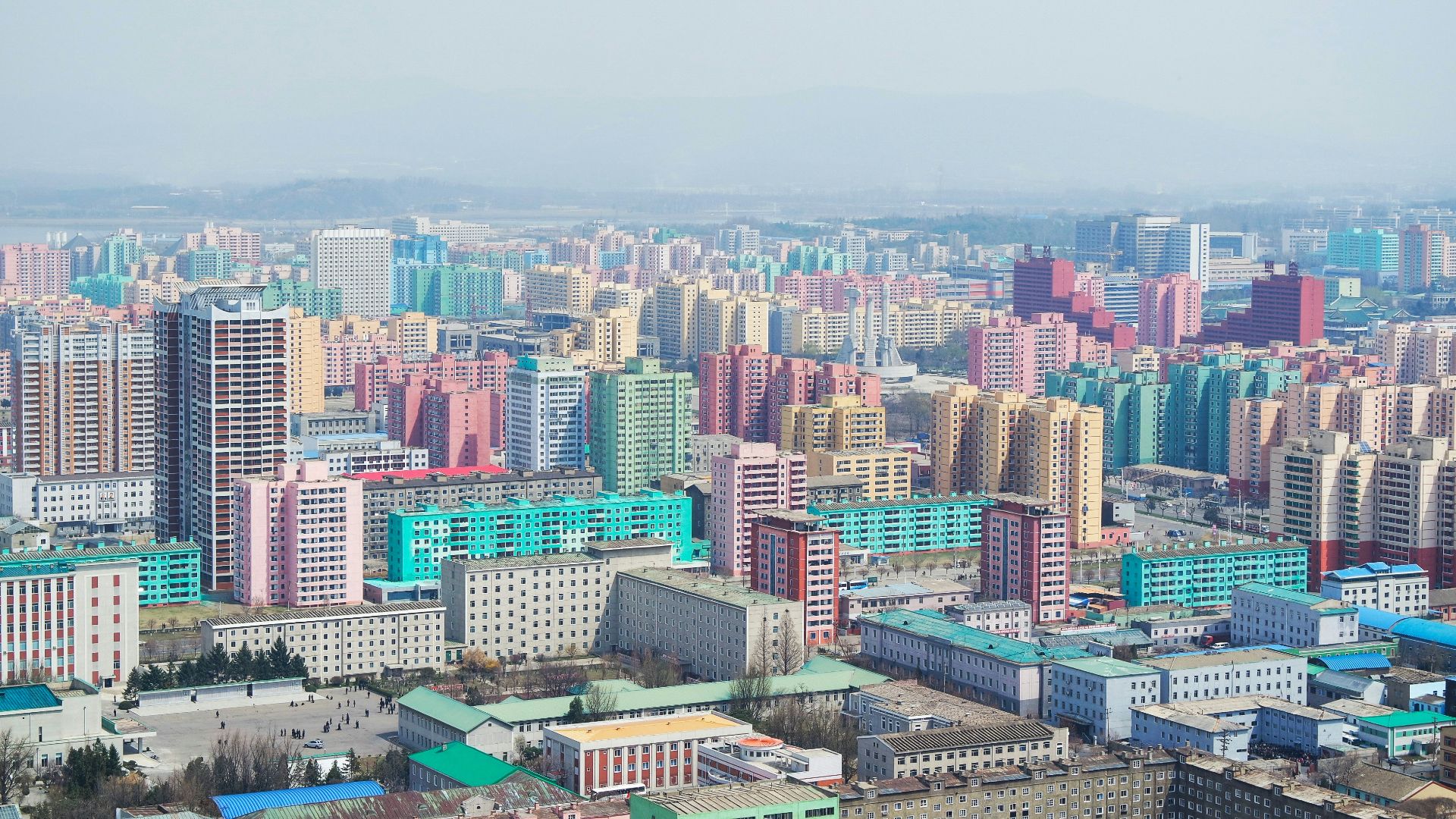 aerial view of city buildings during daytime