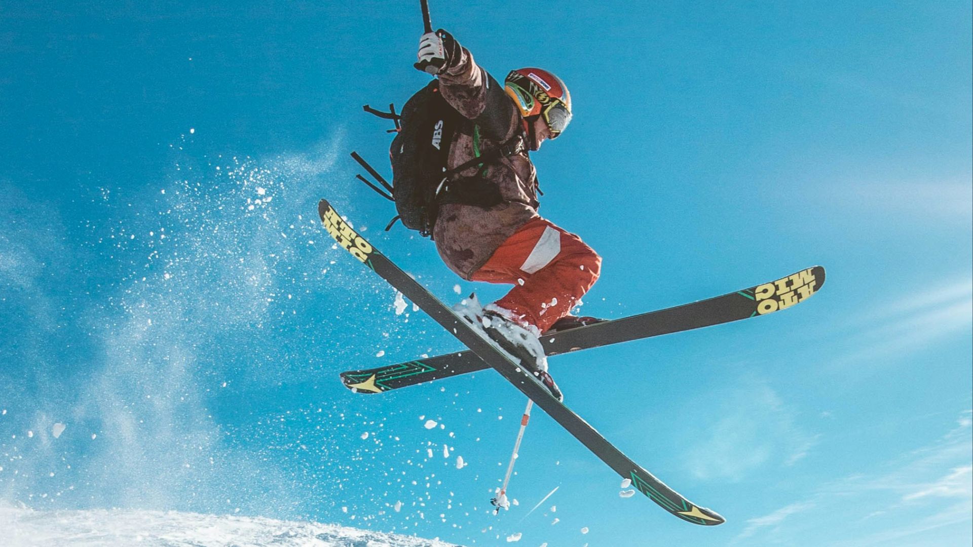 man skiing on land