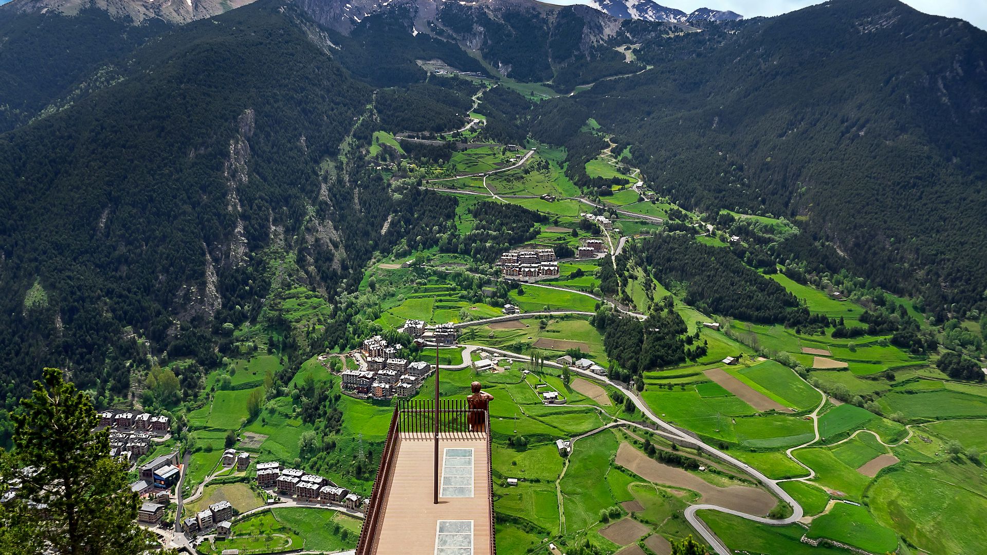 aerial view of green mountains during daytime