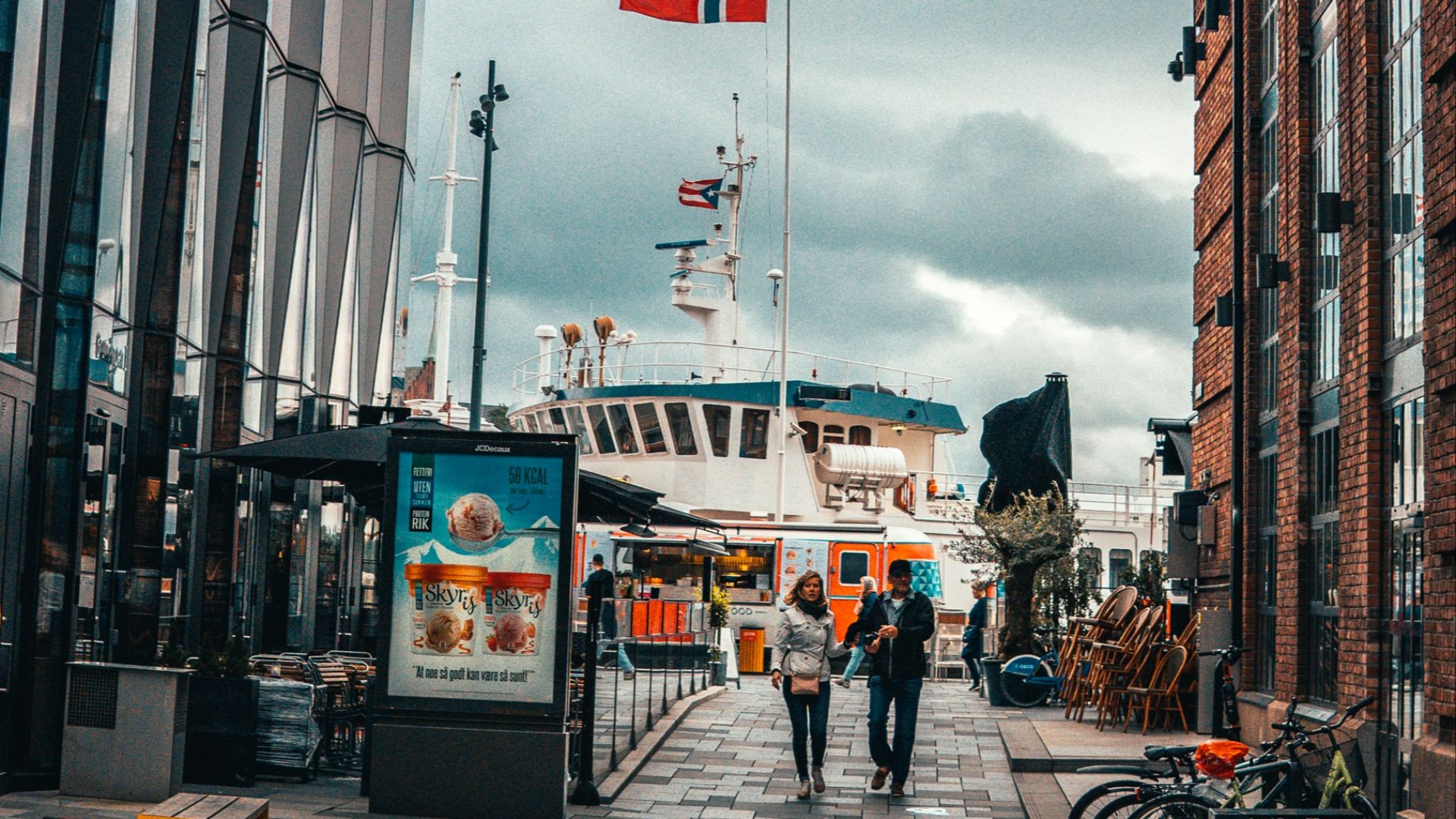person walking on street during daytime