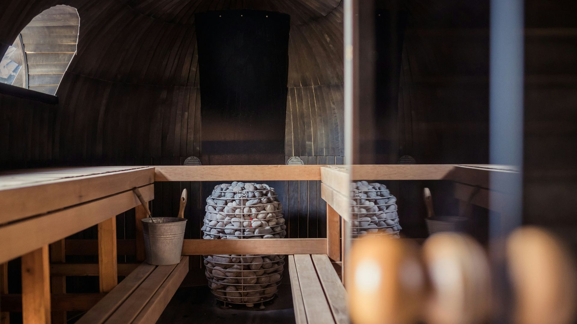 brown wooden egg rack on brown wooden table
