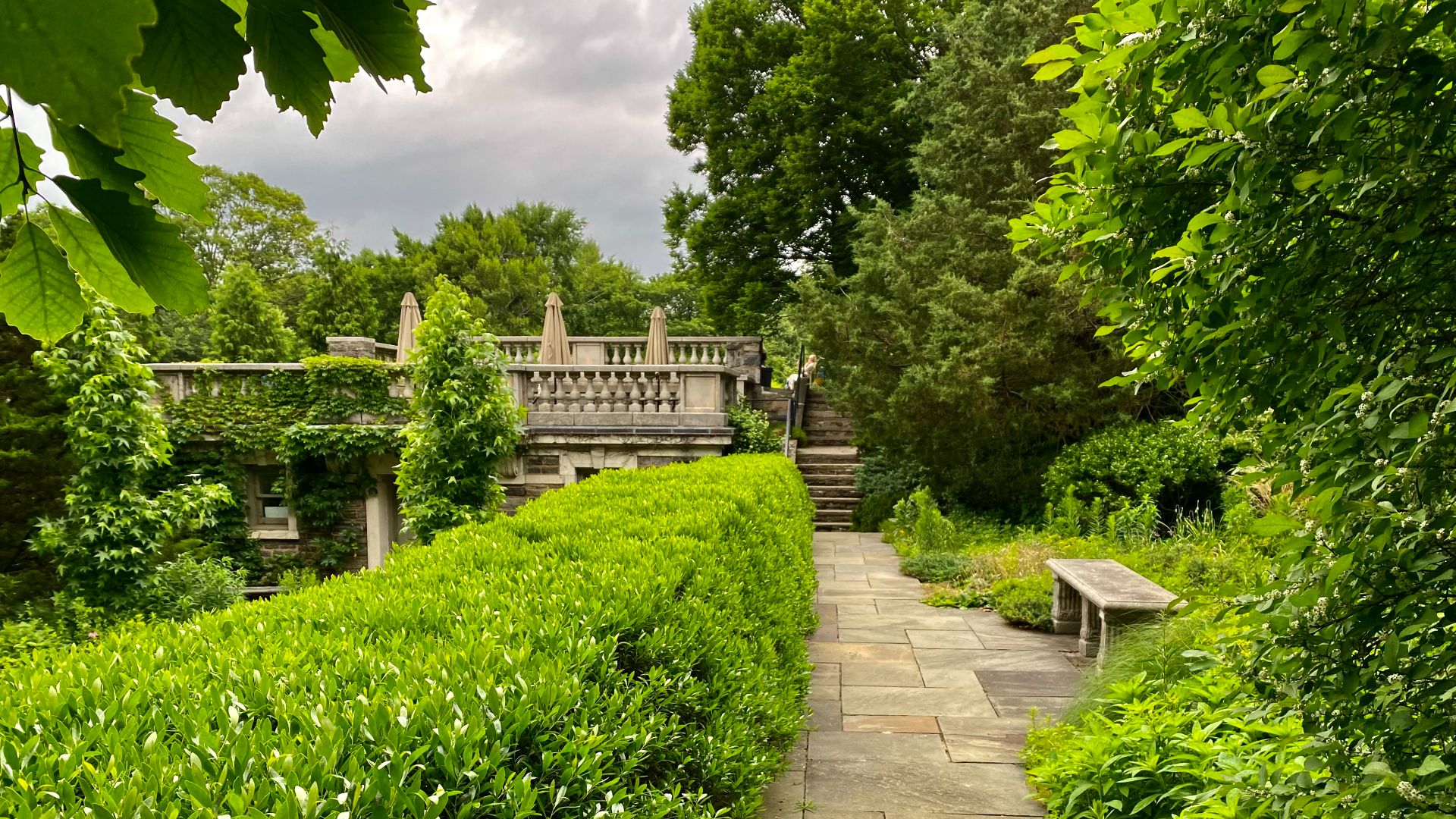 File:Wave Hill - 20220616 - 14 - pathway to the Ecology Building.jpg