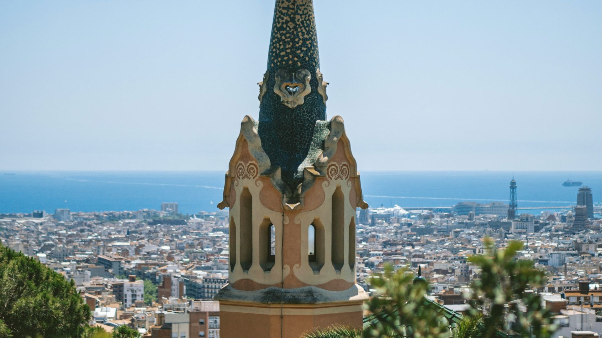 a tall building with a clock on it