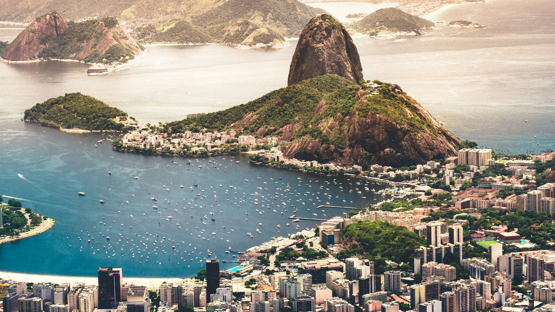 aerial photography of cityscape near sea