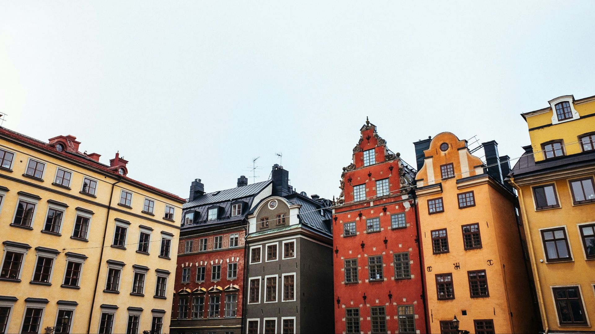 brown and black building under white sky