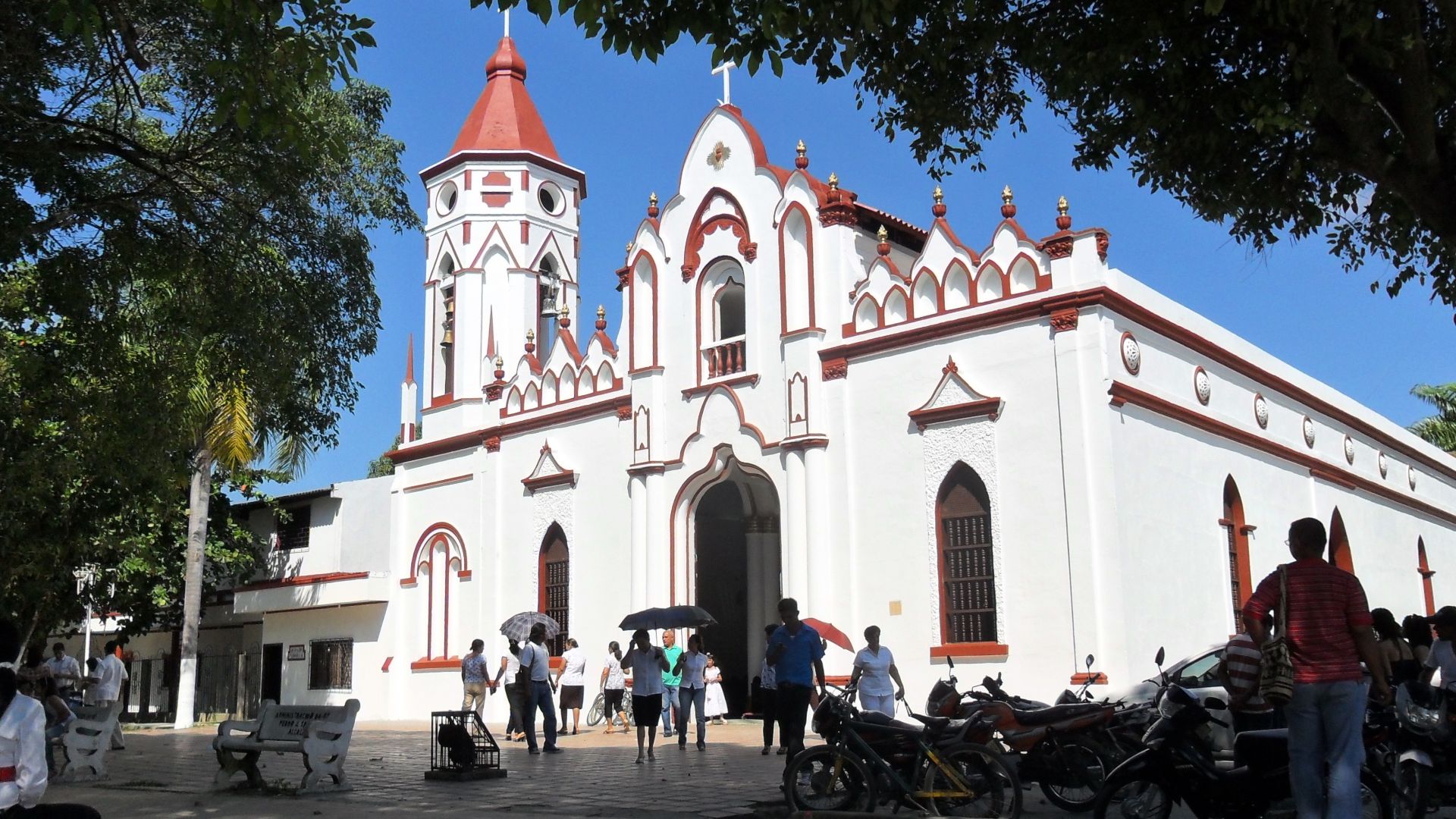 File:Aracataca's church where Garcia Marquez was baptized.JPG