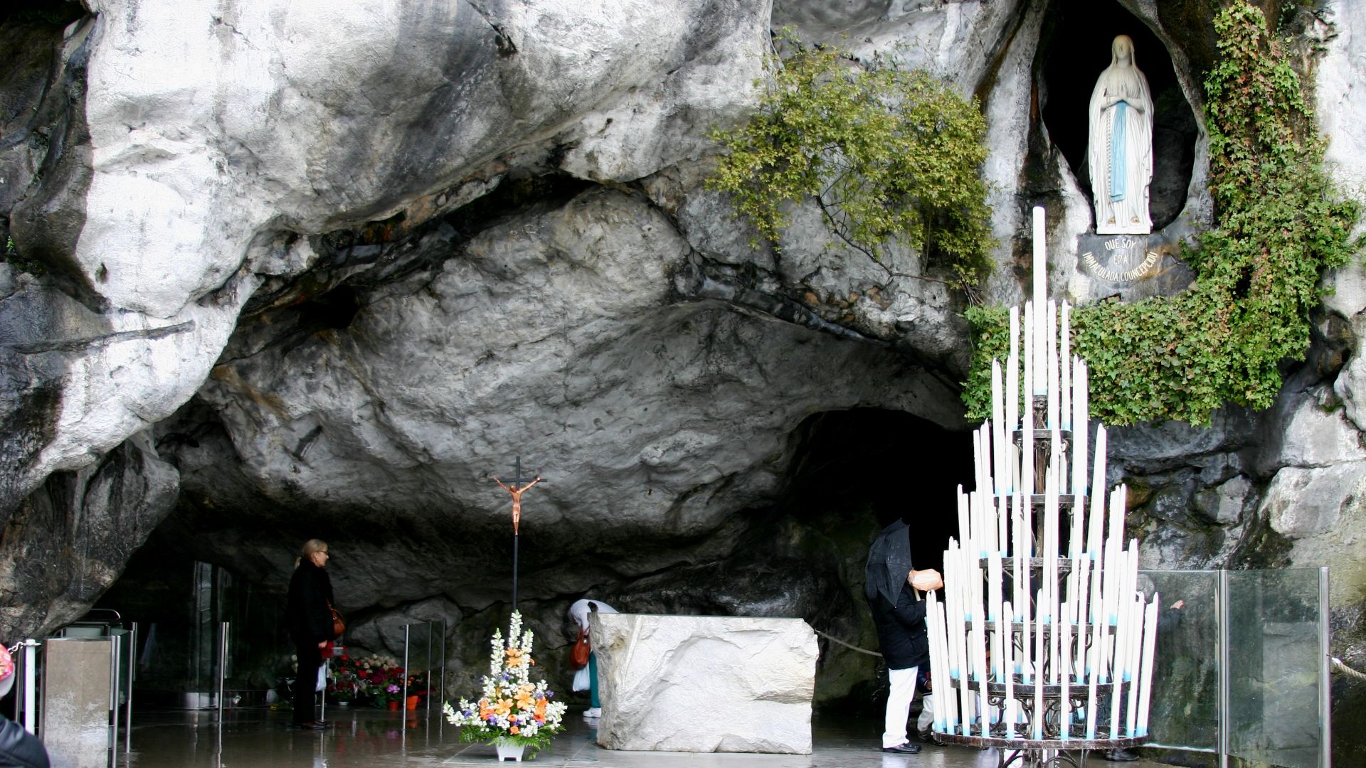 File:Grotto of Lourdes - Lourdes 2014 (3).JPG