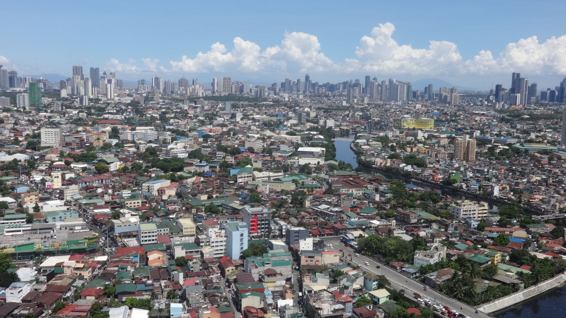 File:Central Metro Manila area with Ortigas, BGC and Makati skyline - aerial view (from Mezza 2) (Manila)(2018-05-12).jpg