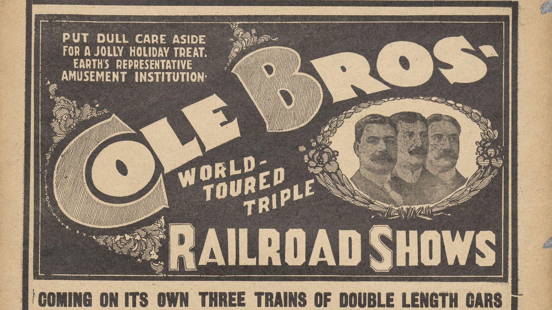 File:Cole Bros. World-Toured Shows appearing in Ishpeming, Michigan, June 8, 1916 - DPLA - fa933e1512581bbcc67cc0ef787a5b2a (page 1).jpg