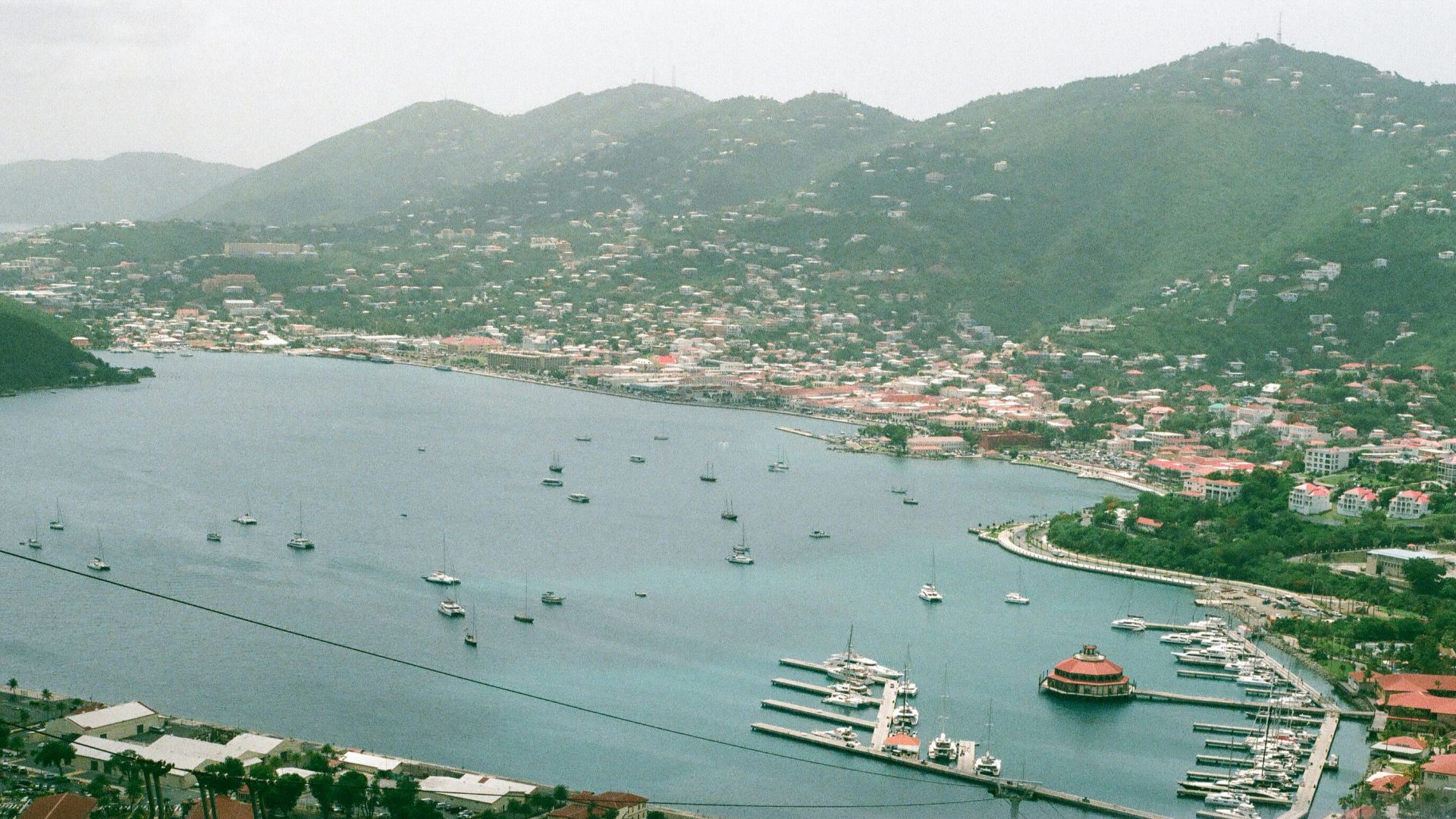 aerial view of boats on sea during daytime