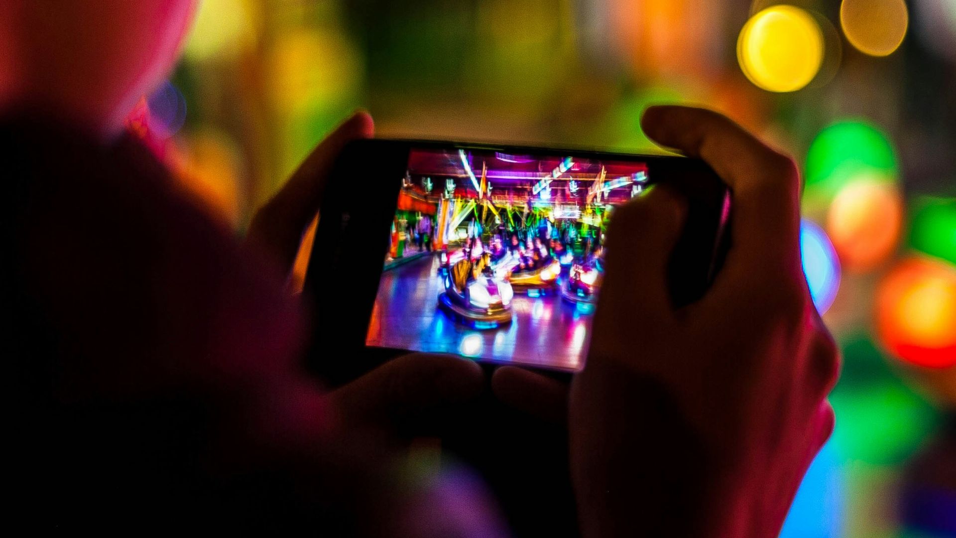 man using smartphone