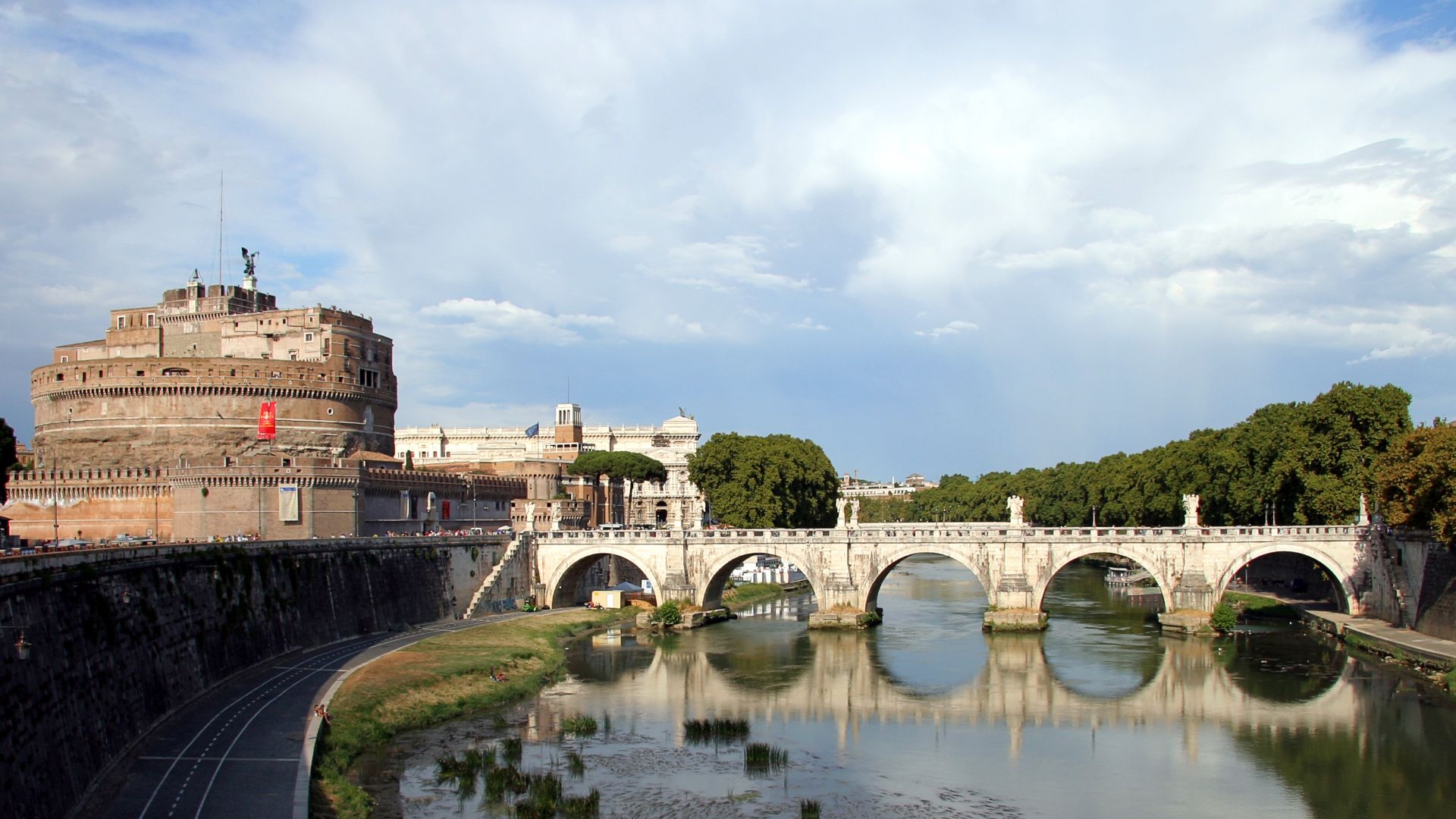 File:StAngelo Bridge Rome.jpg