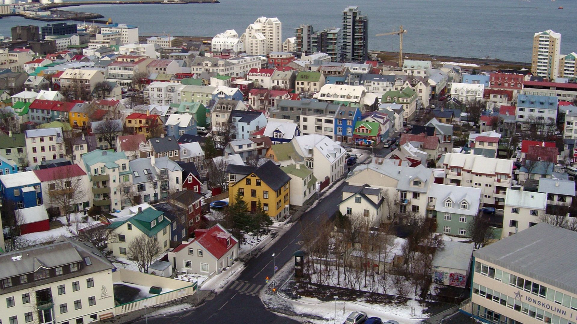 File:Reykjavik City Iceland Downtown Cityscape.jpg
