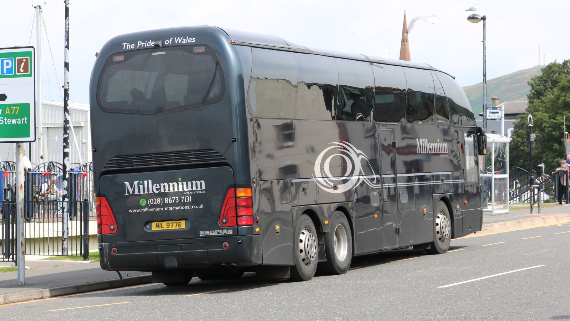 File:Millennium Coach at Girvan - geograph.org.uk - 6227528.jpg