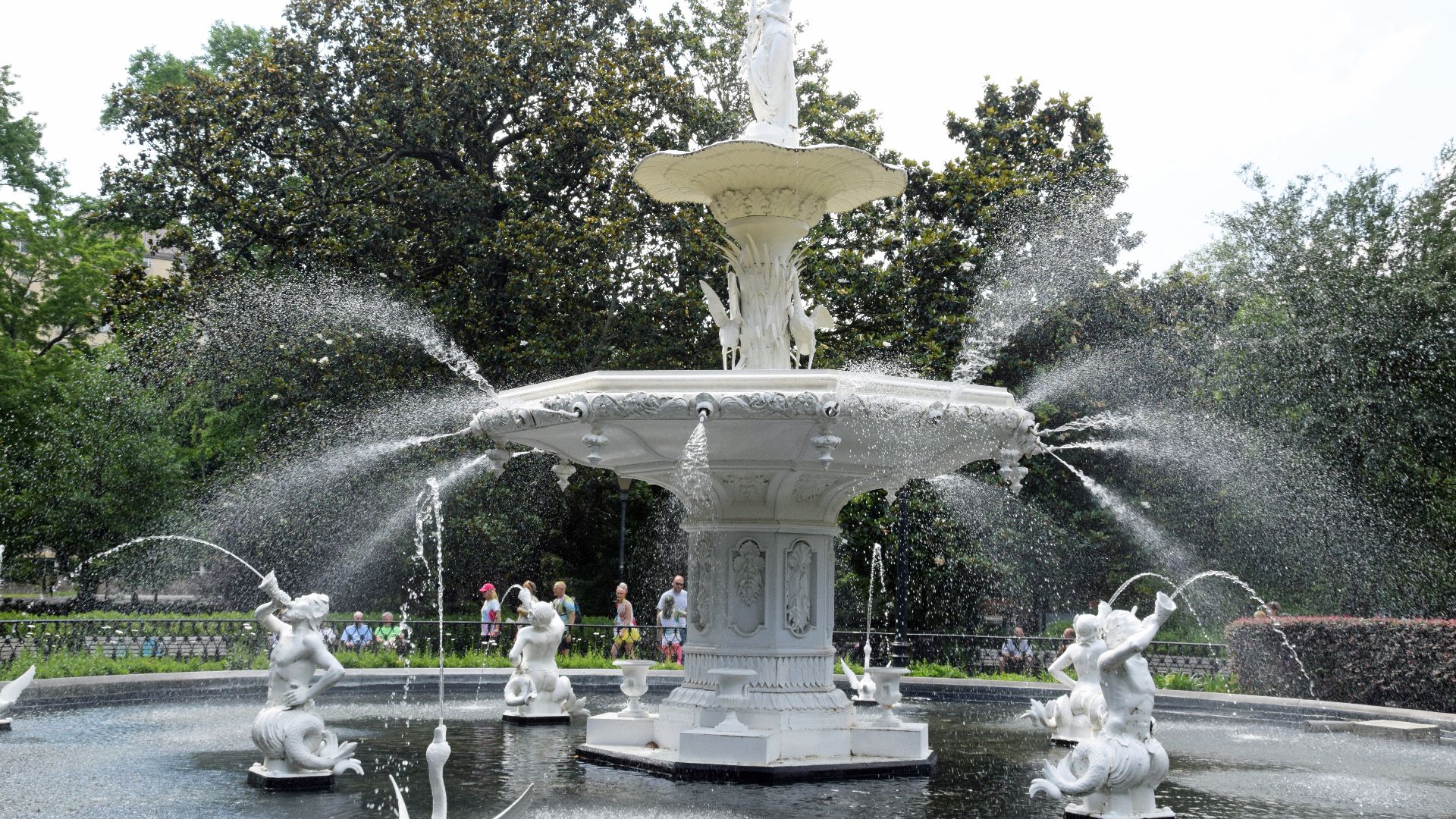 File:Savannah GA USA Forsyth Park fountain.jpg