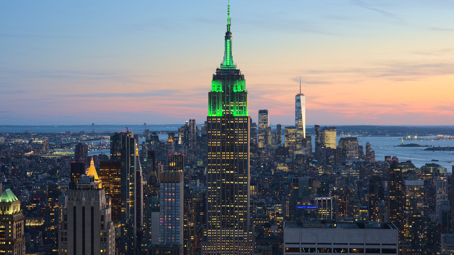 File:View of Empire State Building from Rockefeller Center New York City dllu.jpg