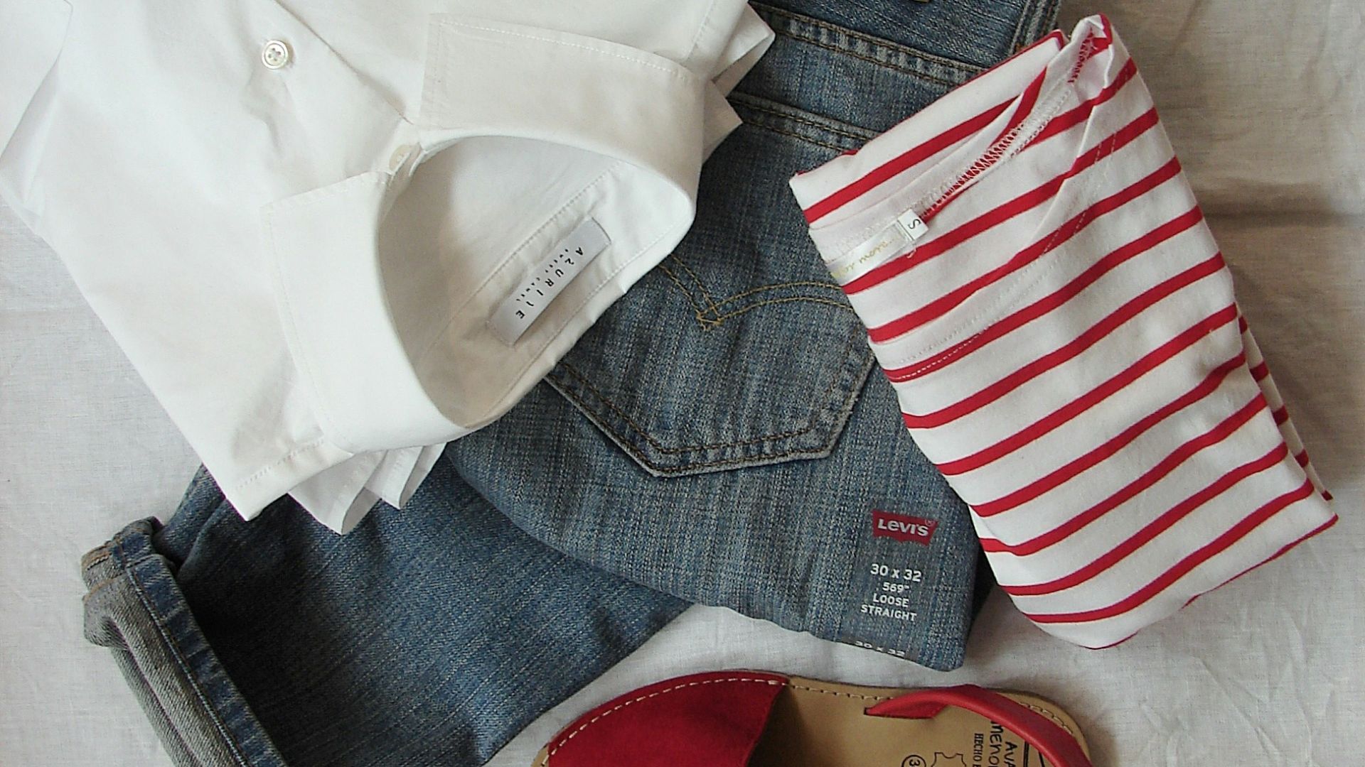 women's assorted clothes