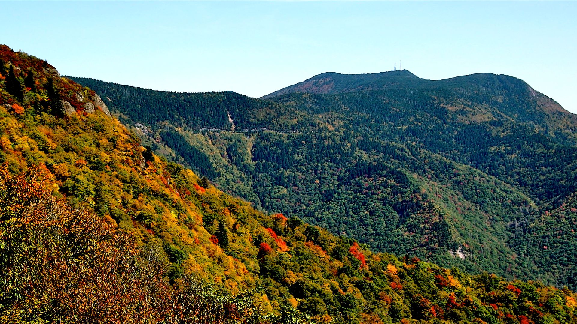 File:Mount Mitchell from Blue Ridge Parkway.jpg
