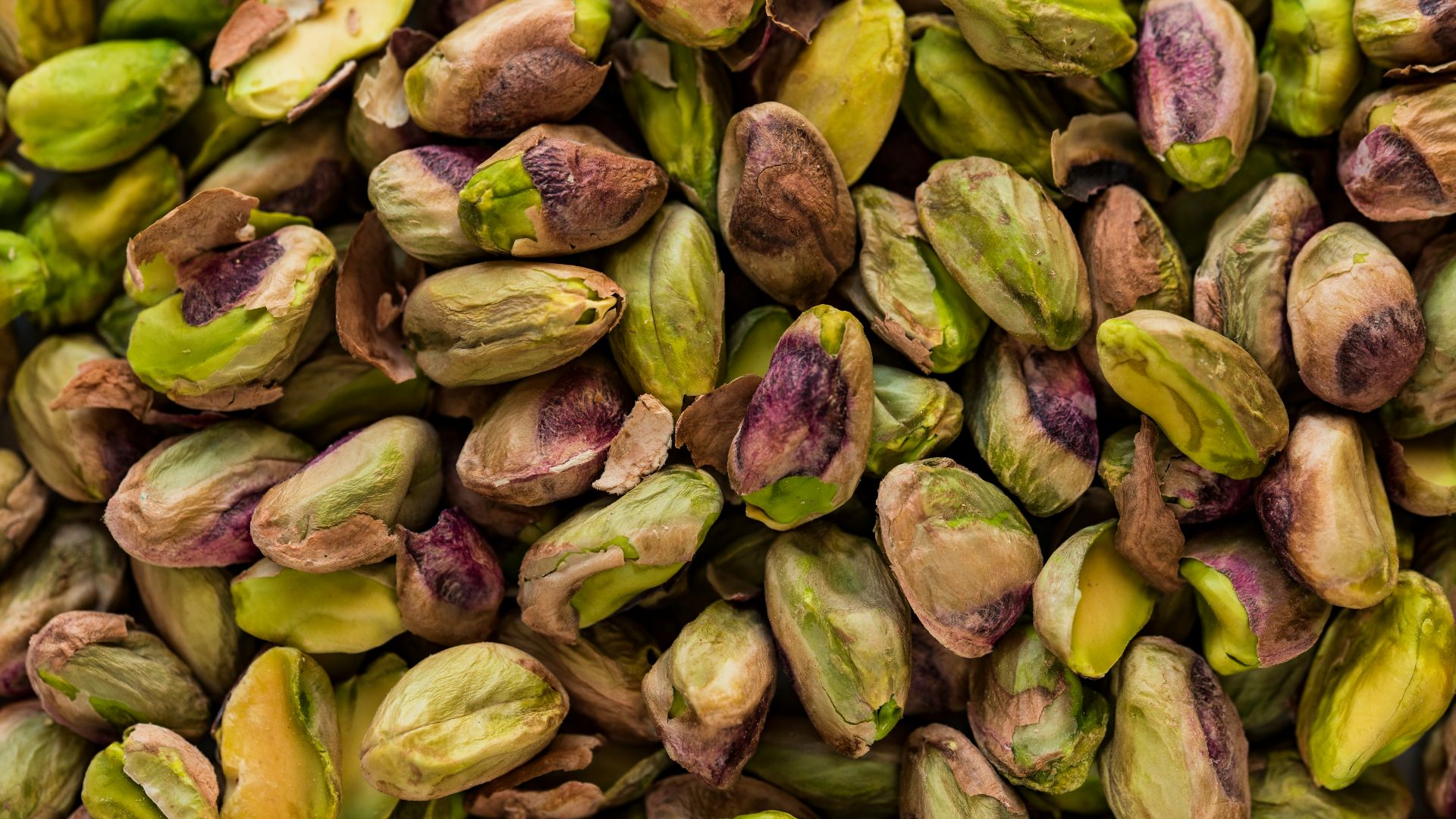 green-and-brown fruits