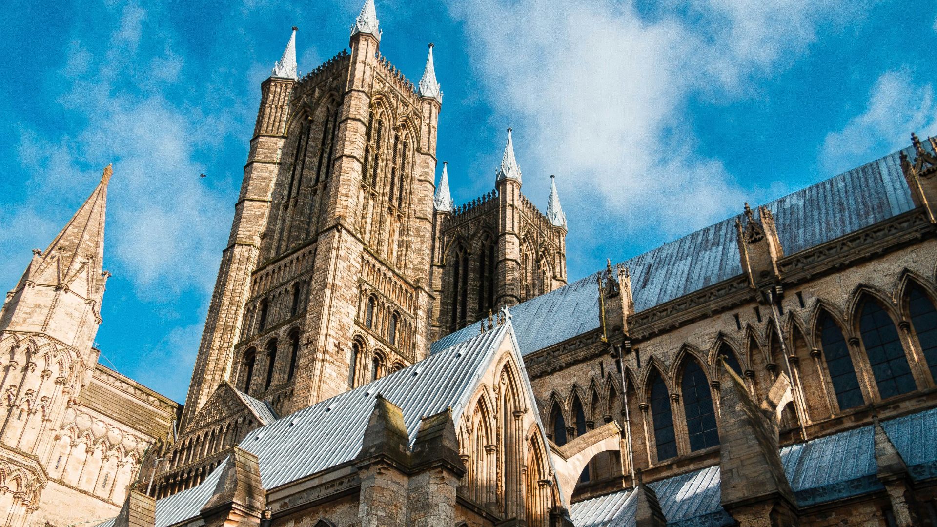 architectural photography of brown monument